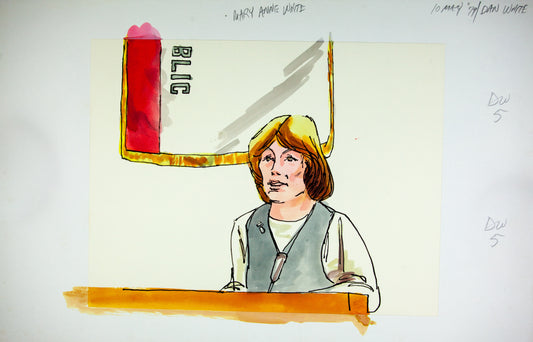 Patty Hearst Courtroom Art Collection